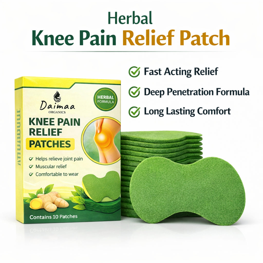 Herbal Knee Patch for Men & Women Comfortable Daily Knee Care ( 10 PATCH )