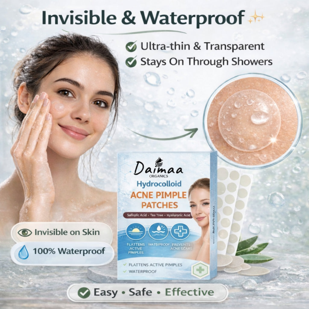 Hydrocolloid Pimple Patch for Face Invisible Acne Spot Patches ( 36 PATCH )