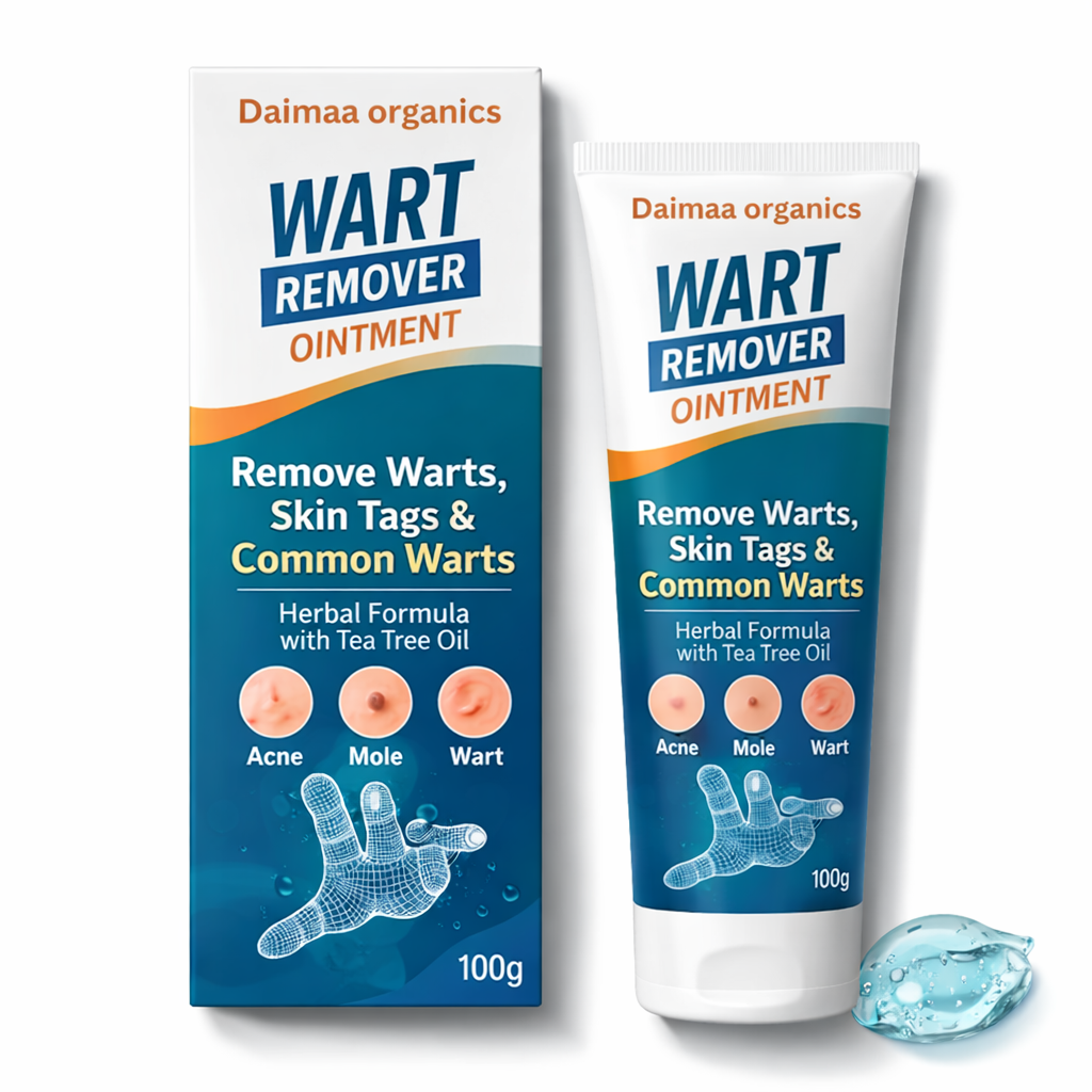 Advanced Wart Cream for Hands Feet & Body Skin-Friendly Formula for Men & Women ( 100G )