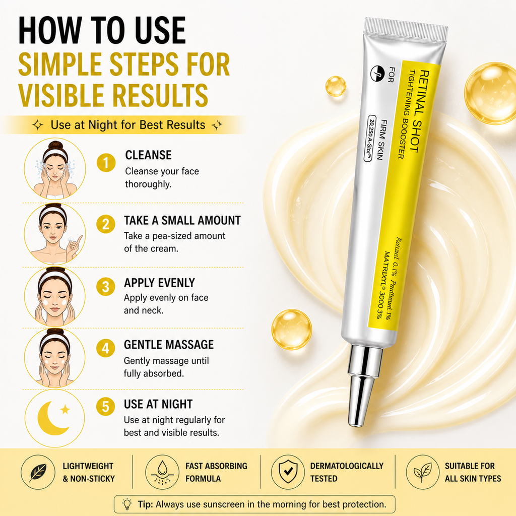 Retinal Face Cream Anti Aging Moisturizer for Smooth & Radiant Skin ( 15G )